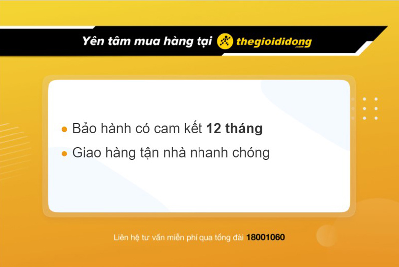 Chính sách bảo hành khi mua AirPods tại Thế Giới Di Động
